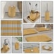 preview thumbnail 6 of 68, Clara Clark 23 Piece Complete Bathroom Accessories Kit With Shower Curtain and Rug Set