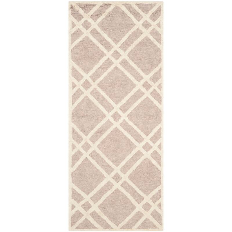 SAFAVIEH Handmade Cambridge Polona Modern Moroccan Wool Rug