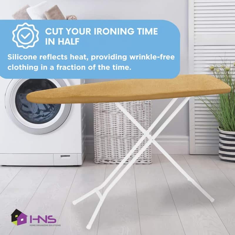 HOLDN’ STORAGE Ironing Board Cover and Pad - Iron Board Cover with Padding