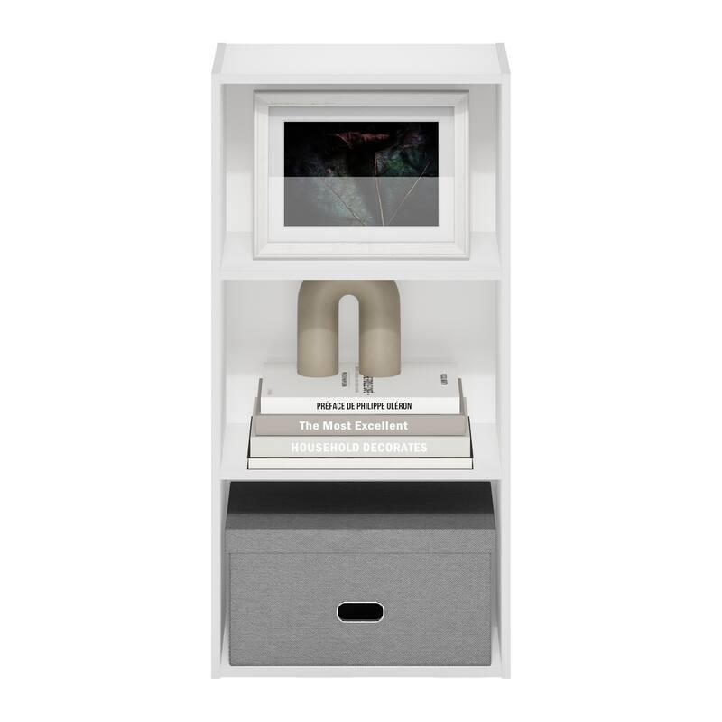 Furinno Luder 3-Tier Open Shelf Bookcase