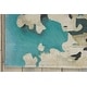 preview thumbnail 13 of 13, Nourison Prismatic Abstract Floral Textured Water Lily Shimmer Area Rug
