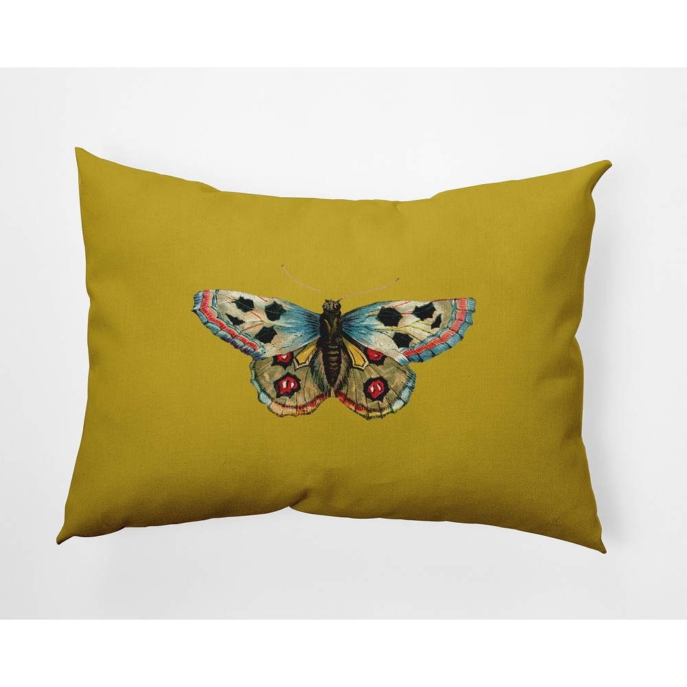 Brushfoot Butterfly Polyester Indoor/Outdoor Pillow