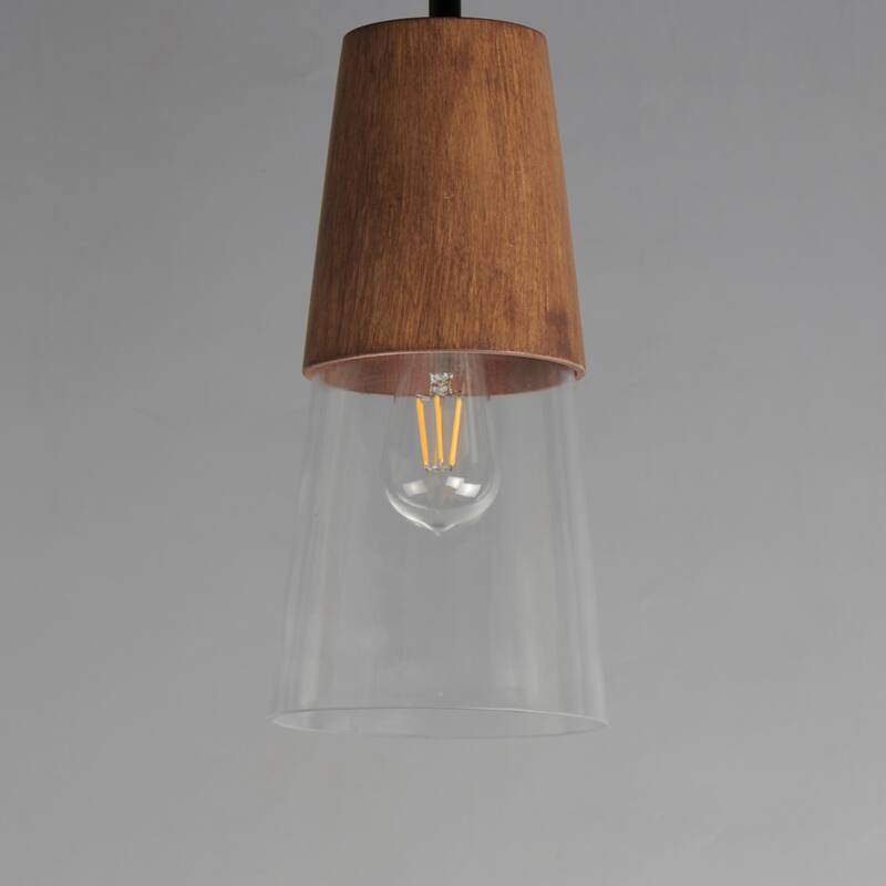 Maxim 91620CL Carpenter 7" Wide Mini Pendant