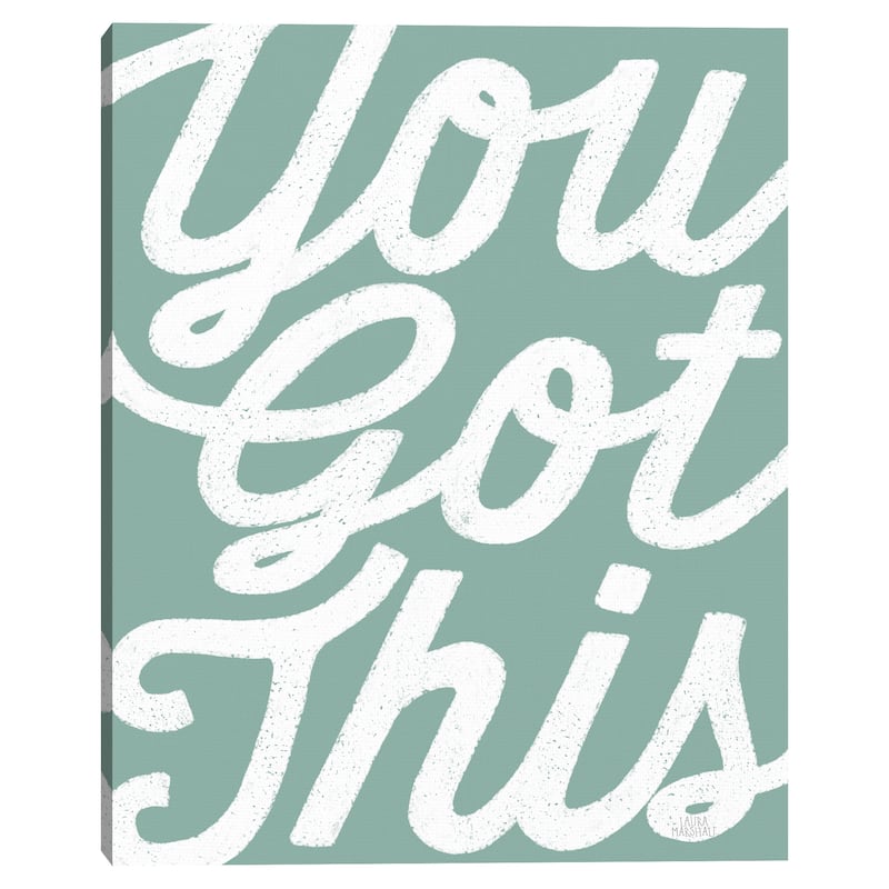 Positivity VII Canvas Art Print