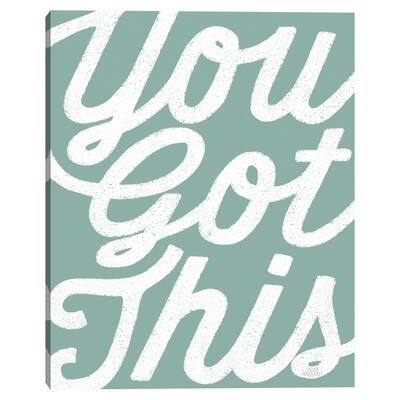 Positivity VII Canvas Art Print