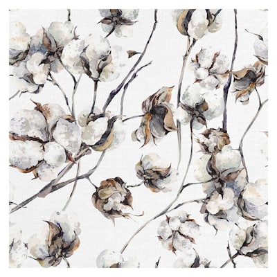 Cotton Blossoms by Belle Maison Canvas Art Print