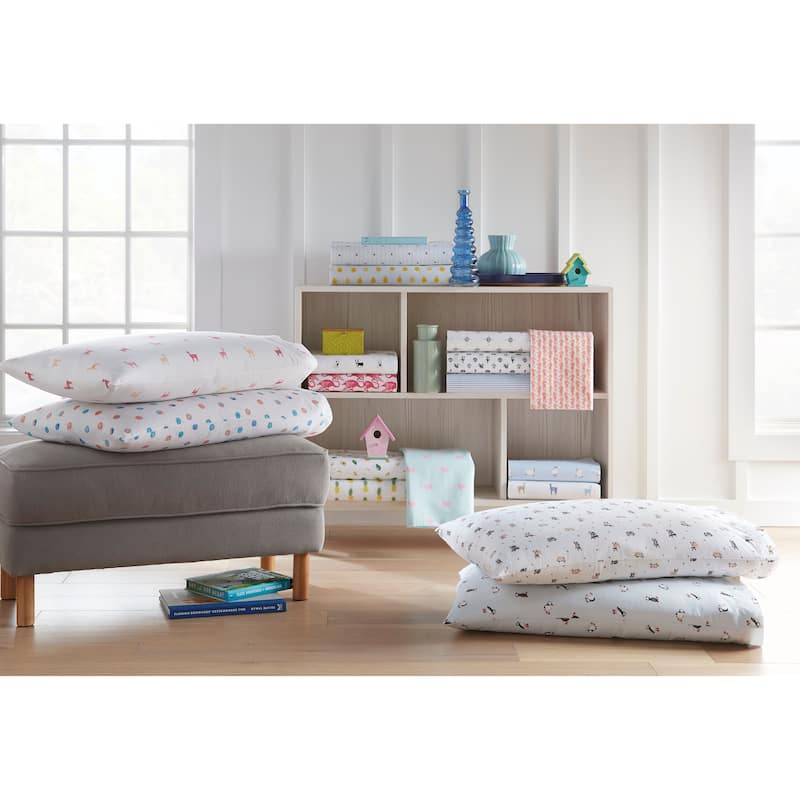 Poppy & Fritz Cotton Percale Printed Bed Sheet Sets