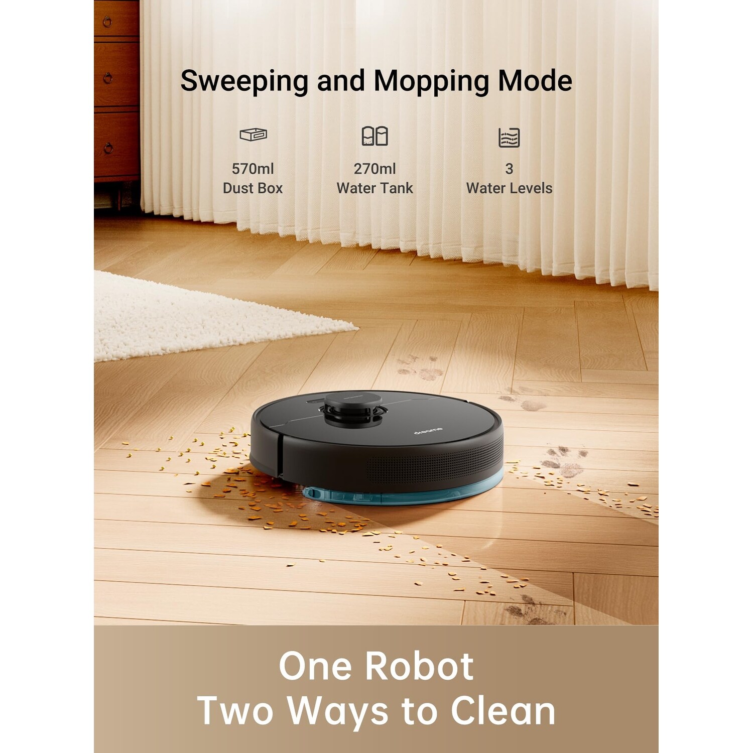 Aspiradora Robot Best Robotic Vacuum Cleaner With Mopping In