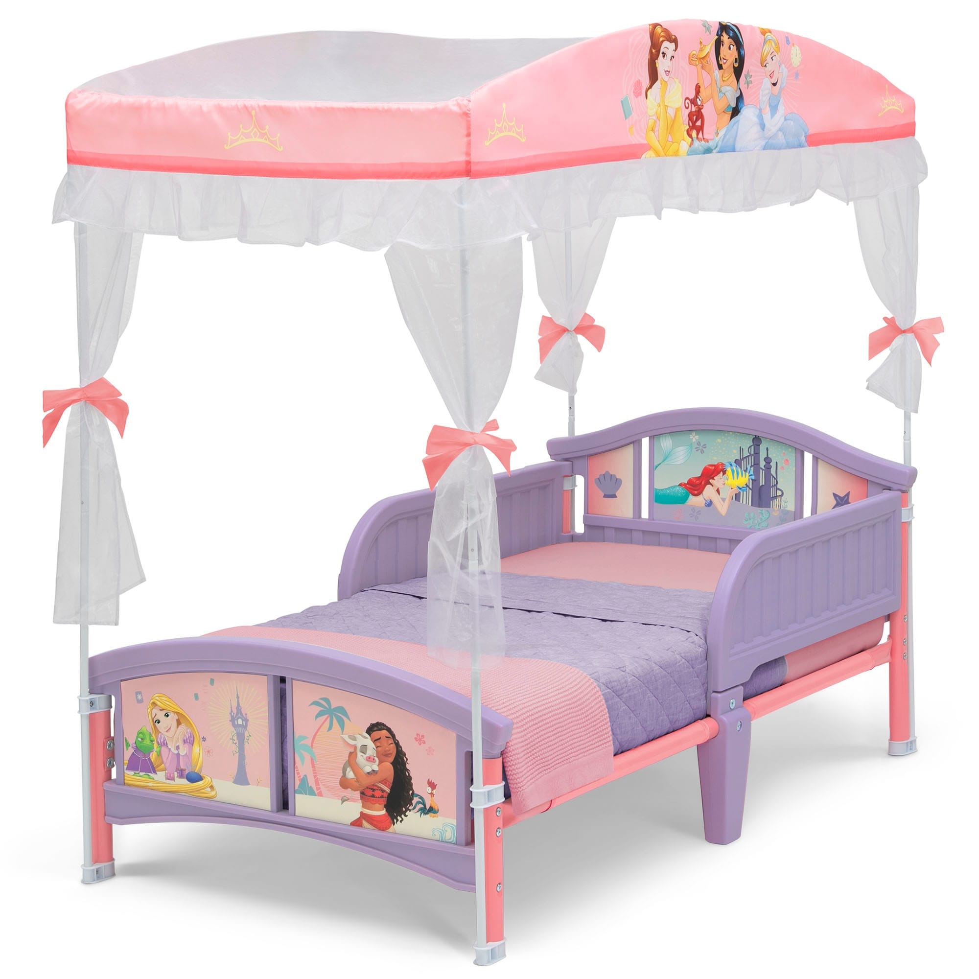 Delta Children Canopy Toddler Bed Disney Princess