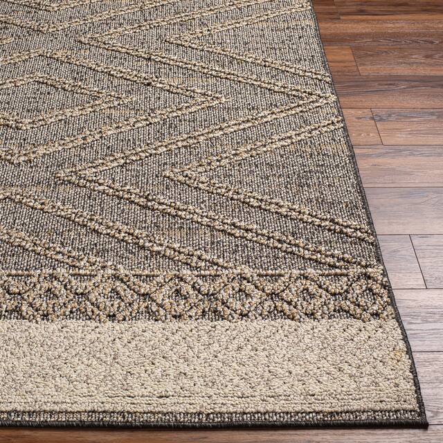 Sarasota Outdoor Safe Farmhouse Netural Area Rug