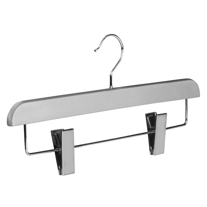 Abs Plastic Trouser Skirt Hangers, Perfect for Skirts, Pants, Slacks, Jeans, and More Set of 5