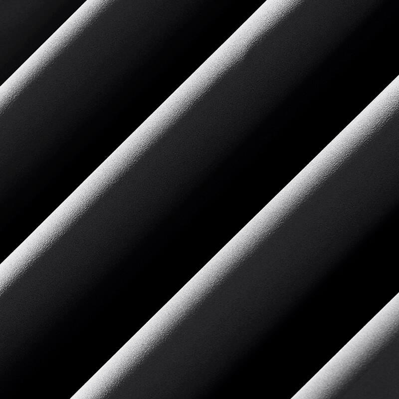 Sun Zero Oslo Home Theater 100% Blackout Rod Pocket Curtain Panel, Single Panel