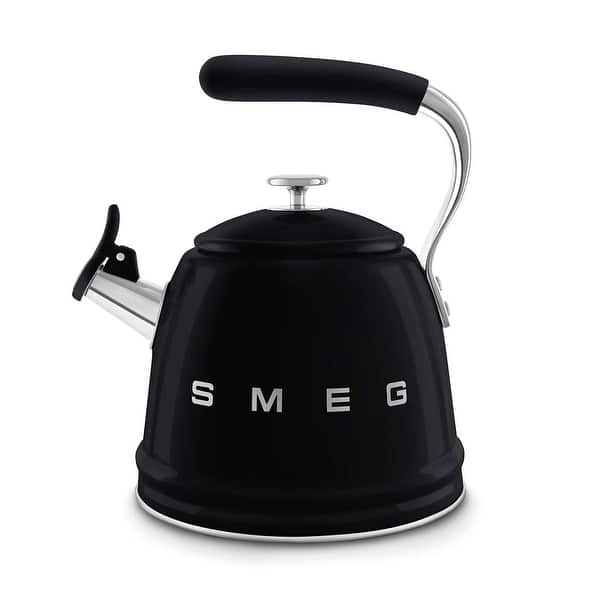 slide 2 of 3, SMEG Whistling Kettle
