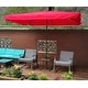 preview thumbnail 20 of 19, 10 x 6.5ft Rectangular Patio Umbrella Outdoor Market Umbrellas