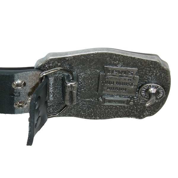 levi's plaque belt