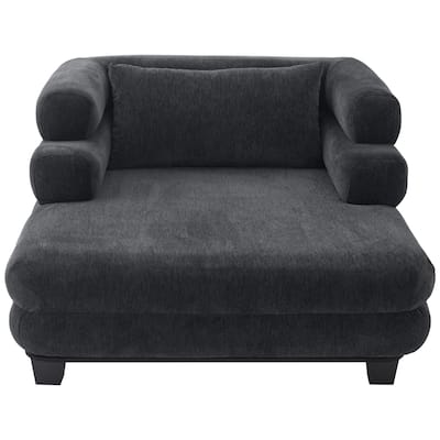 Christopher Knight Home - Isabelle Oversized Chaise for Deep Lounging and Modern Comfort