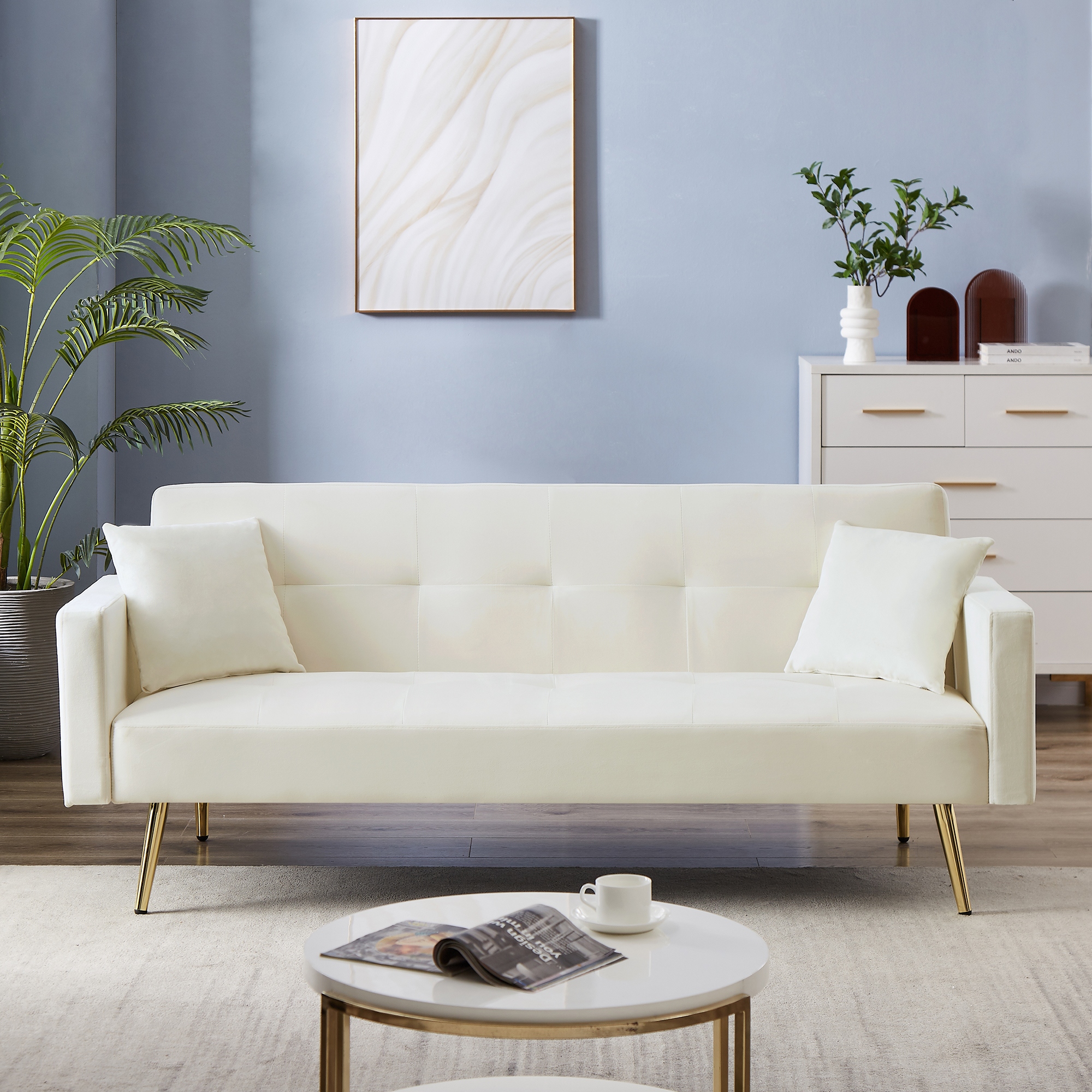 Foldable 2 seater sofa hotsell