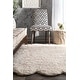 preview thumbnail 10 of 8, Nuloom Handmade Faux Sheepskin Octo Pelt Natural S - 6' x 7'