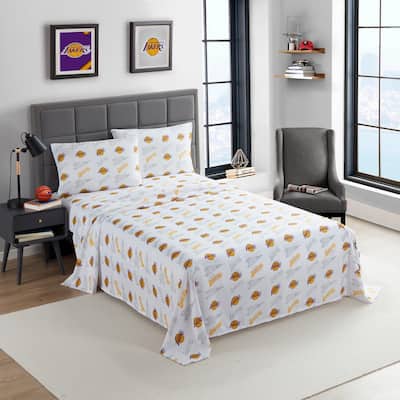 NBA Officially Licenced Los Angeles Lakers Sheet Set