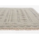 preview thumbnail 3 of 5, Momeni Bristol Geometric Hand Woven Wool and Cotton Ivory Area Rug