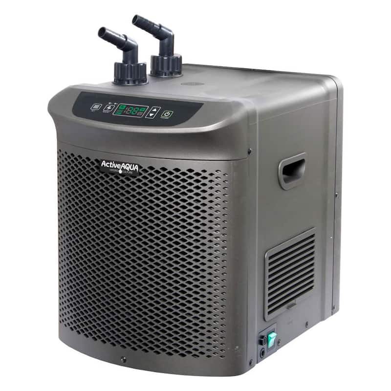 Active Aqua AACH25HP 0.25 HP 396-925 GPH 120V Hydroponic Cooling Water Chiller - 50