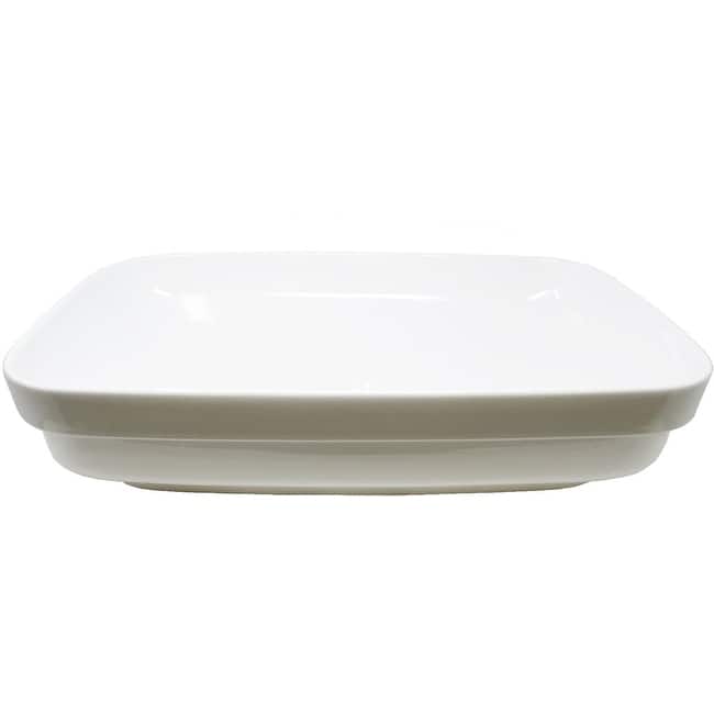 WS Bath Collections Tribeca 23-3/5" Ceramic Vessel Bathroom Sink