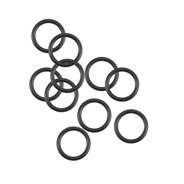 O Ring 9mm Inner x 2mm Thickness Outer Rubber Oring Nitrile 10pcs
