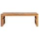 preview thumbnail 2 of 3, vidaXL TV Stand 43.3"x23.6"x15" Solid Teak Wood - 43.3"x23.6"x14.2"