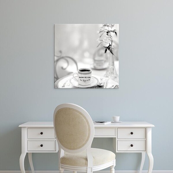Easy Art Prints Alan Blaustein's 'Bisto de Paris #1' Premium Canvas Art