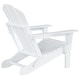preview thumbnail 110 of 129, POLYTRENDS Laguna All Weather Poly Outdoor Adirondack Chair - Foldable (Set of 2)