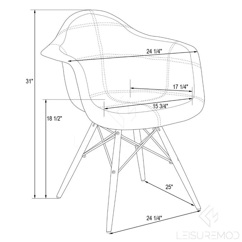 Willow Fabric Accent Armchair With Chrome Legs by LeisureMod