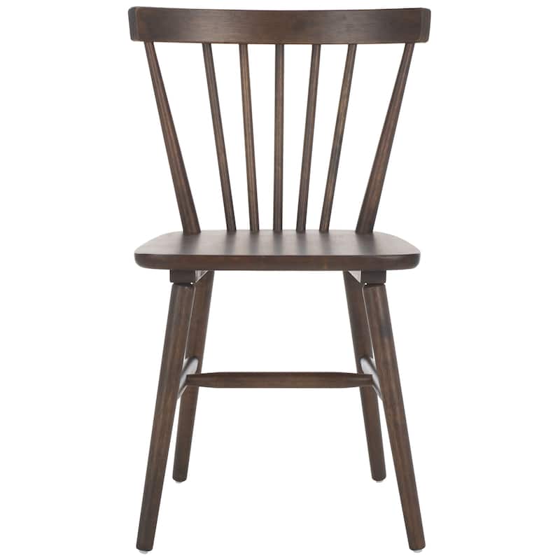 SAFAVIEH Signa Spindle Farmhouse Dining Chair (Set of 2) - 20" W x 20" D x 33" H - 20"W x 20"D x 33"H