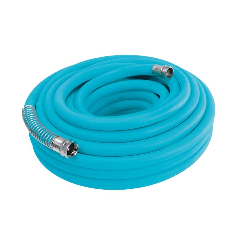 Aqua Joe 5/8 In 50 Ft. Hybrid Polymer FLEX Kink Free Hose - 50 Ft - 50 Ft