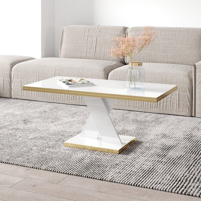 Cross 47" Coffee Table