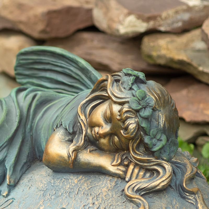 17" Tall Sleeping Fairy "Ivy"