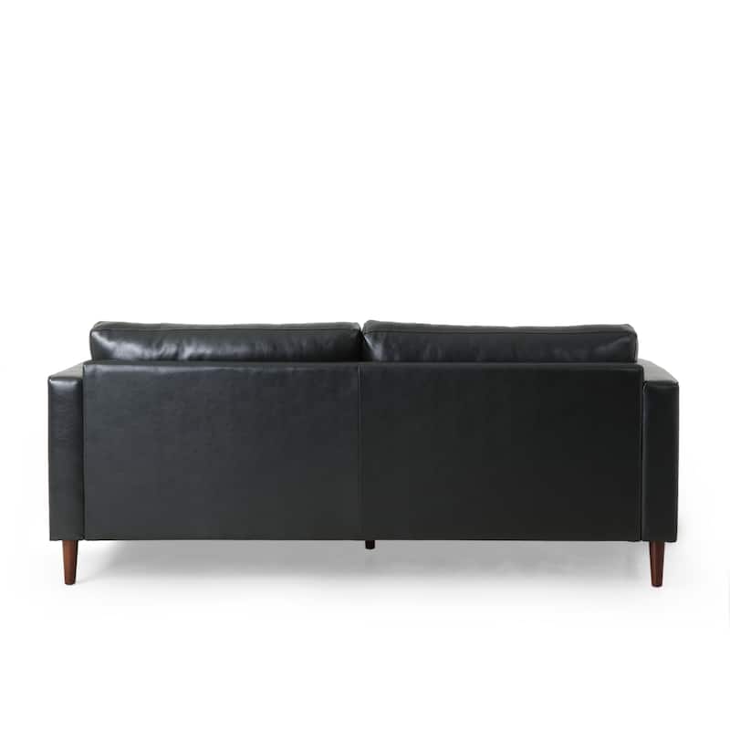 Malinta Contemporary Tufted 3 Seater Sofa by Christopher Knight Home - 82.25" L x 33.00" W x 33.00" H