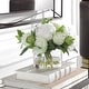 preview thumbnail 2 of 2, Uttermost Garden Peony Bouquet - 10.25 W x 7 H x 10.25 D (inches)