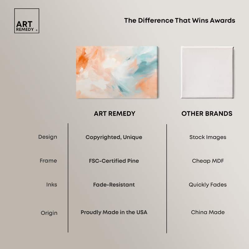 Sunrise Palette II Canvas by Art Remedy, Gallery Wrapped