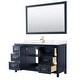 preview thumbnail 69 of 71, Daria 60 Inch Single Vanity, Cultured Marble Top, 58 Inch Mirror