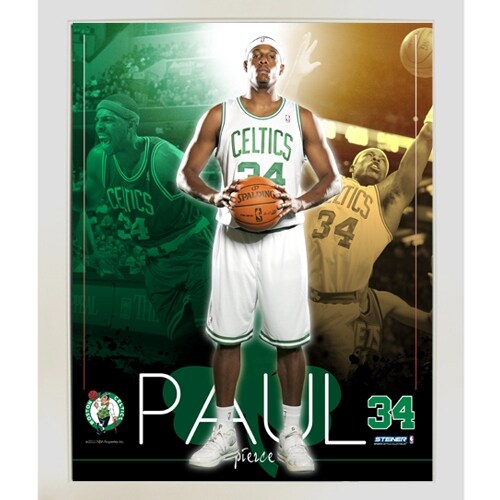 Shop Paul Pierce Boston Celtics Team Colors Composite Vertical