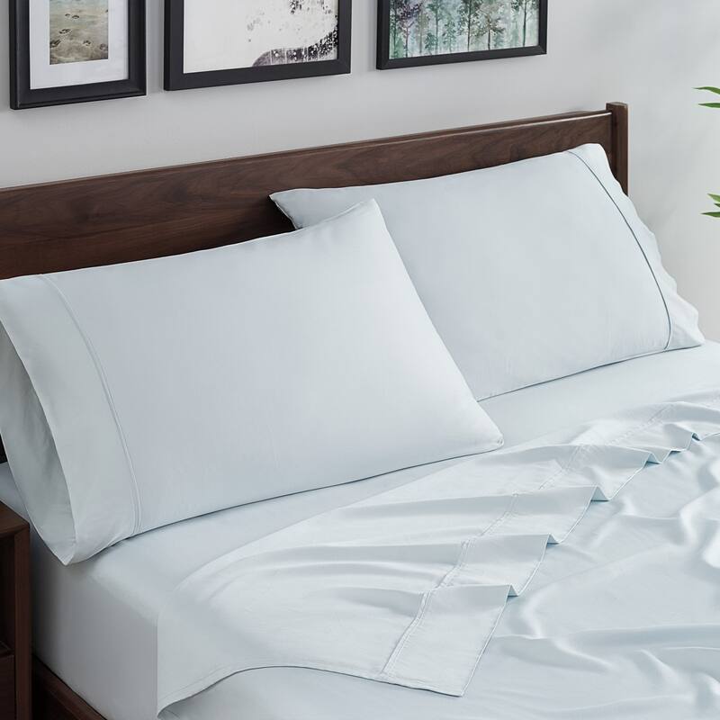 Aston & Arden Bamboo Rayon Sheet Set - California King - Blue
