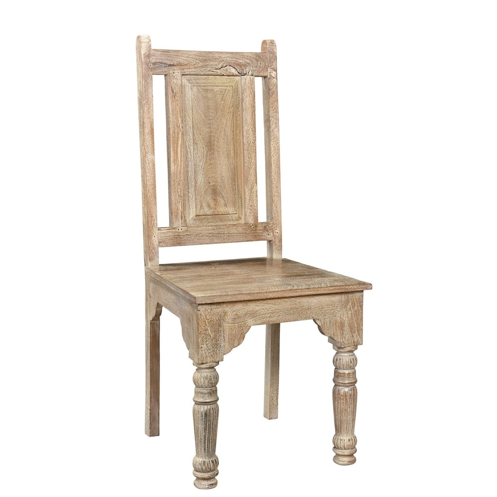 Driftwood Carved Chair - set of 2