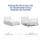 preview thumbnail 7 of 9, Graco Metal Bed Frame - Crib Conversion Kit compatible with any 4-in-1 or 5-in-1 convertible crib