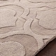 preview thumbnail 37 of 56, Hand-Woven Ali Tone-on-Tone Moroccan Trellis Wool Rug (9' x 12') - 9' x 12'