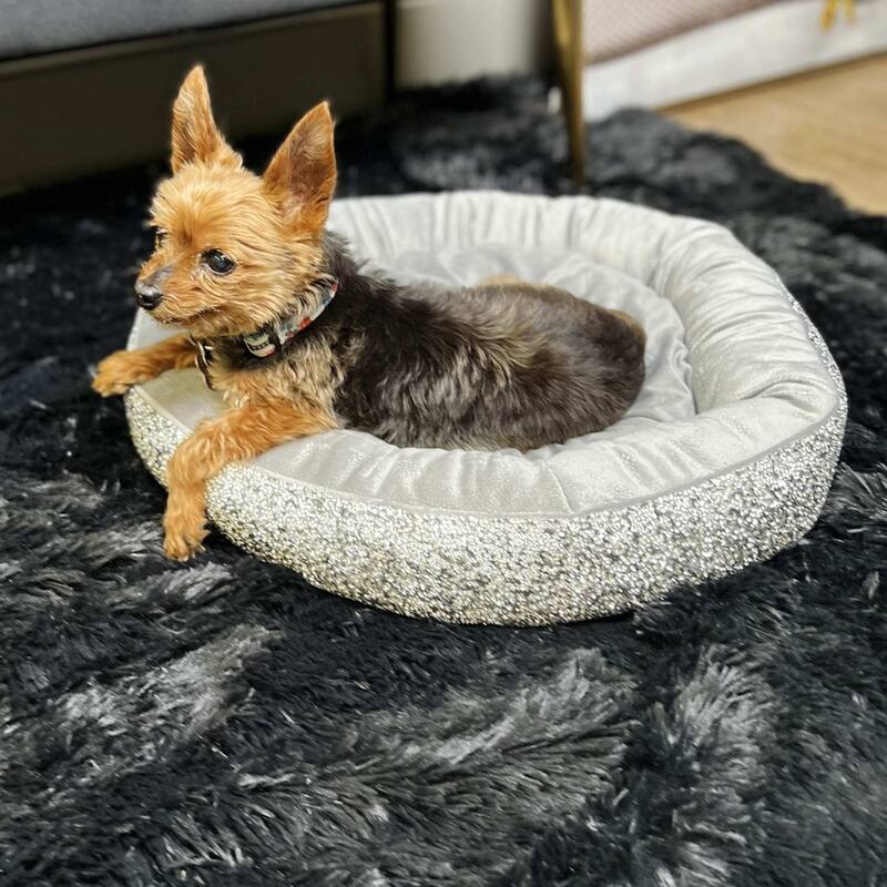 Luminous Round Pet Bed