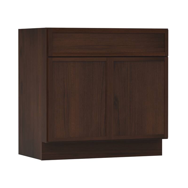 Vanity Art 30" Freestanding Single Base Storage Cabinet with Soft Close Doors