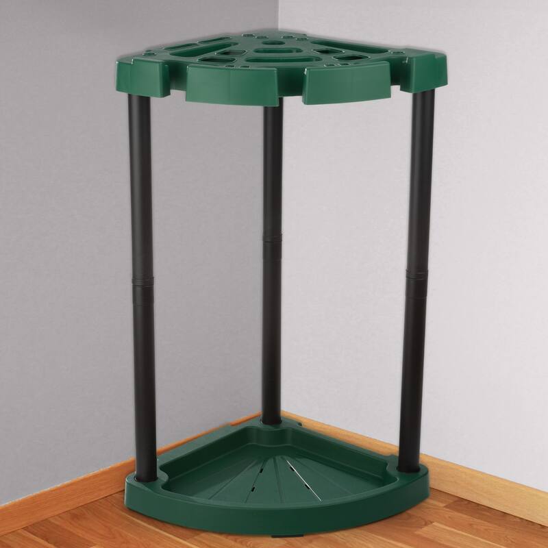 Tool Organizer 2-Pack - Garage Storage Rack - Organize Up to 48 Yard Tools - Corner Rack for Home or Shed - Racks by Stalwart