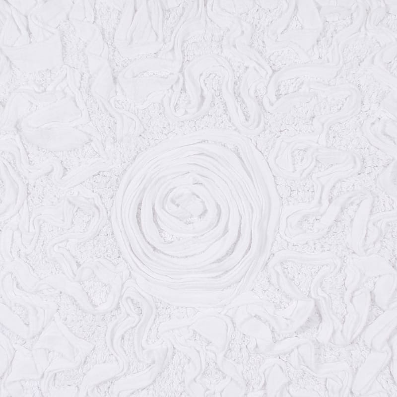 Bell Flower Bathroom Rug, Cotton Soft, Water Absorbent Bath Rug, Non Slip Shower Rug Machine Washable 24"x40" Rectangle