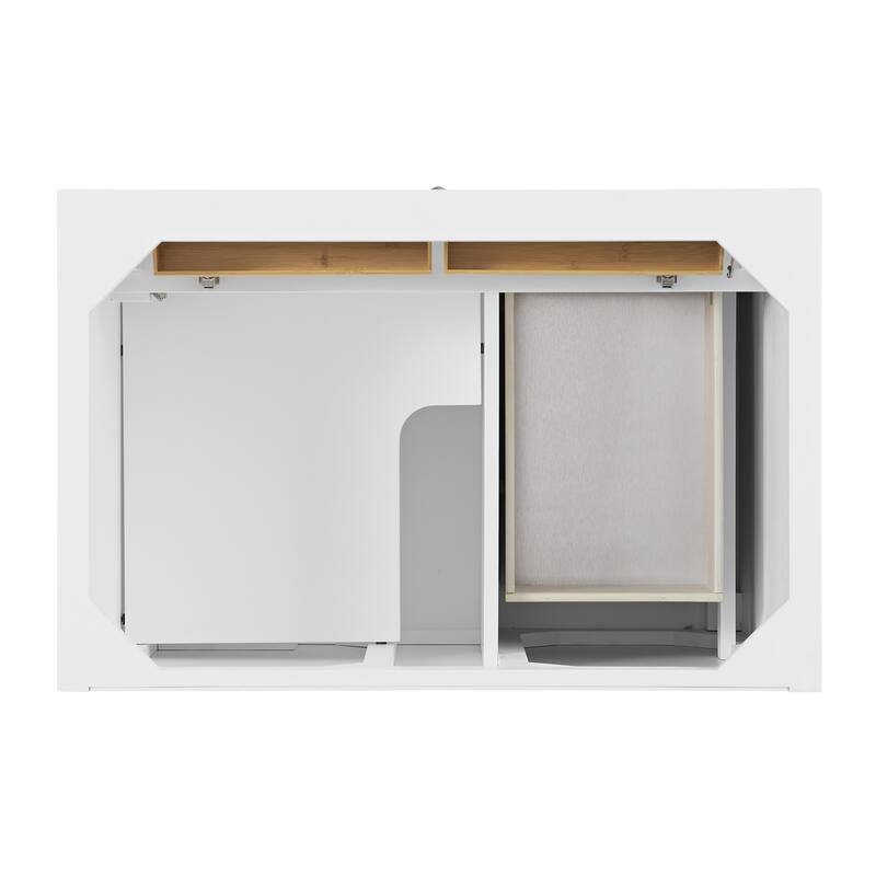 James Martin Vanities Lorelai 36" Single Vanity, Bright White