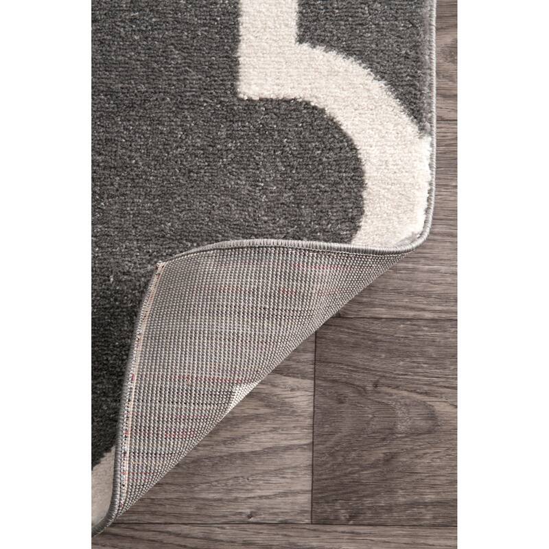 Nuloom Luna Geometric Trellis Area Rug